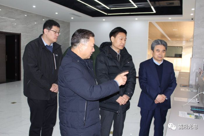 河南省侨联副主席刘智良莅临奇趣腾讯分分光电调研